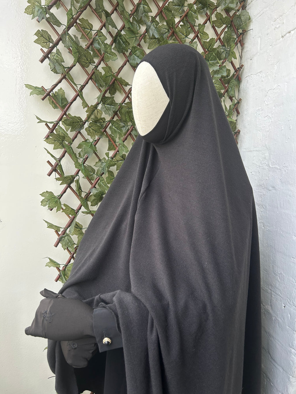 Winter Khimar Zwart