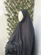 Winter Khimar Zwart