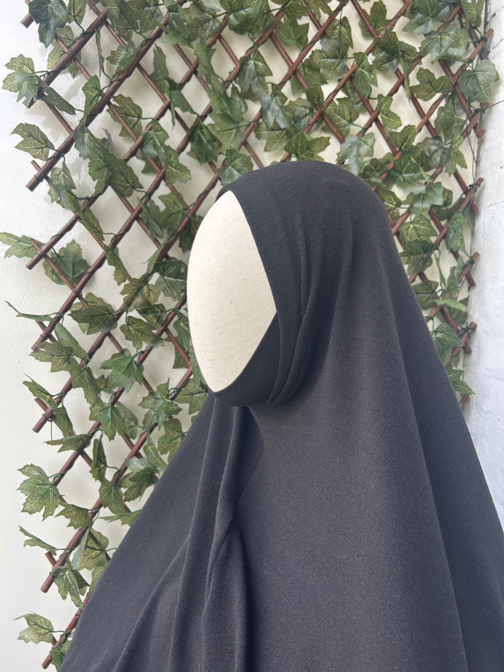 Winter Khimar Zwart