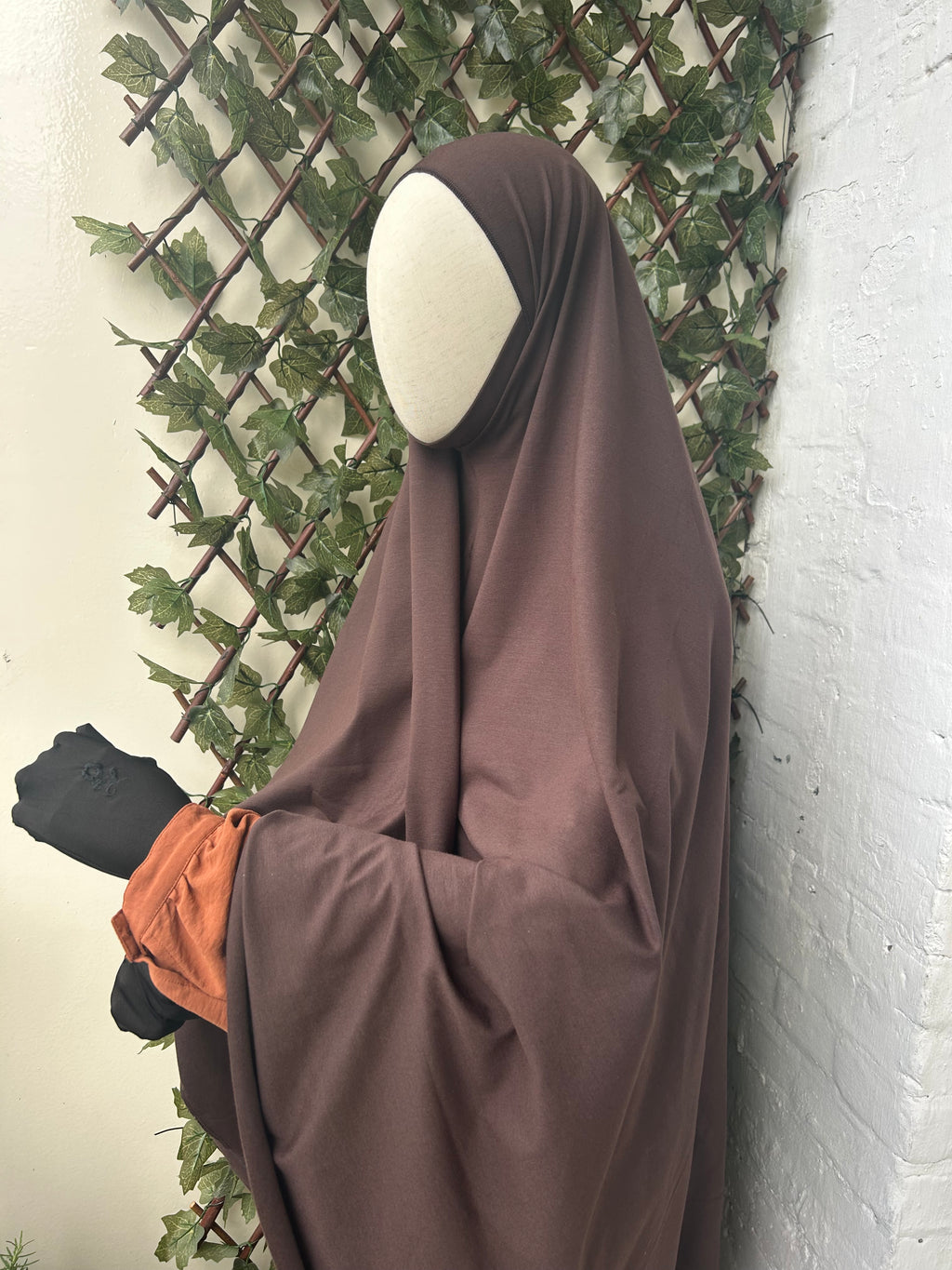 Cotton Khimar Bruin