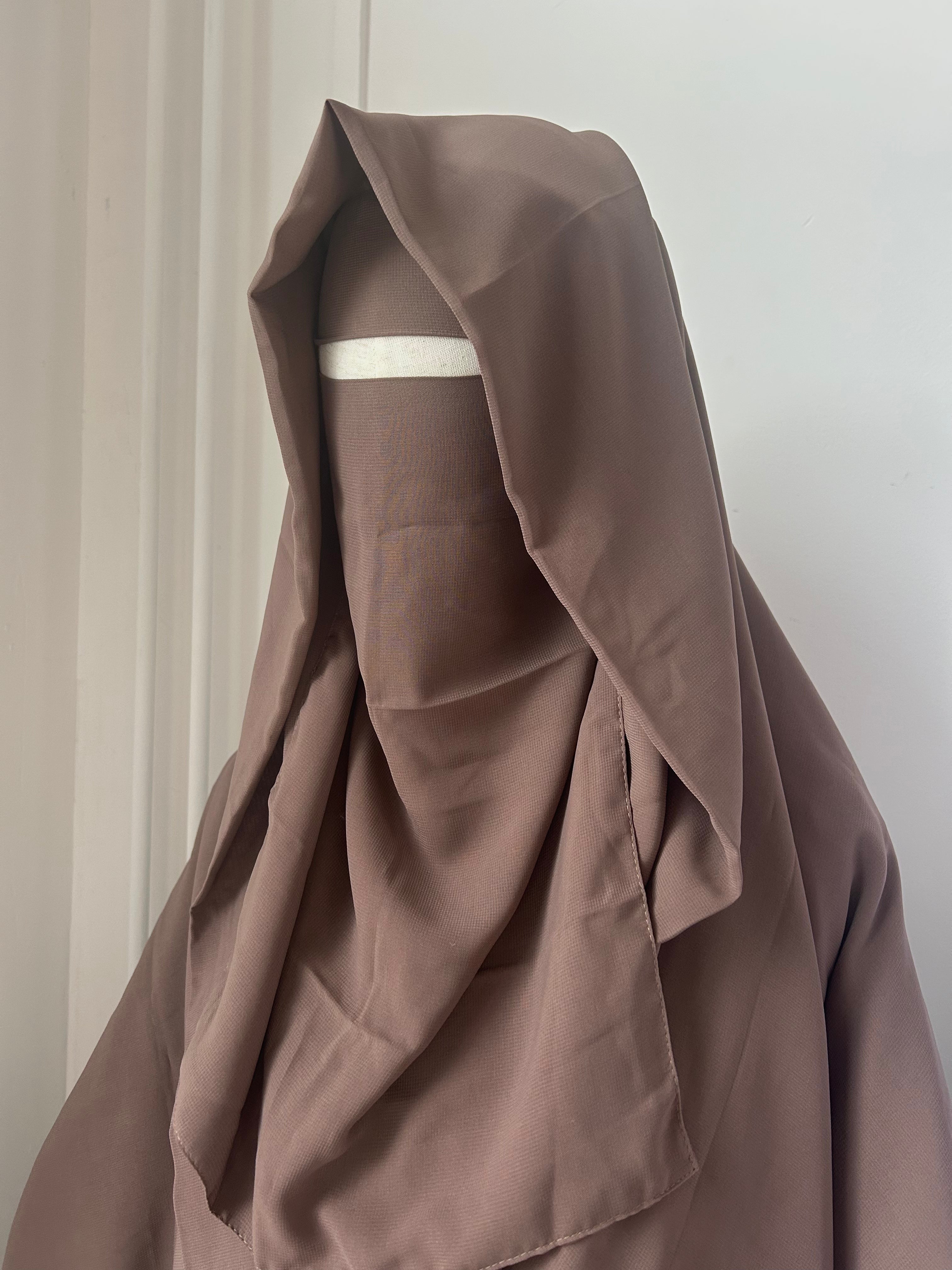 Niqab Ash Brown