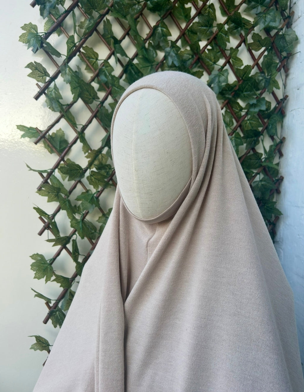 Winter Khimar Beige