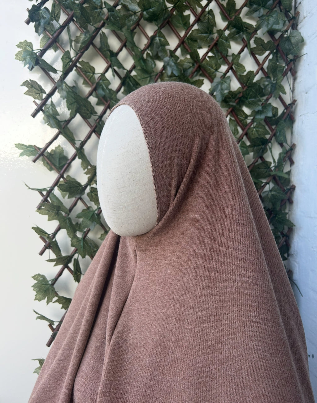 Winter Khimar Camel