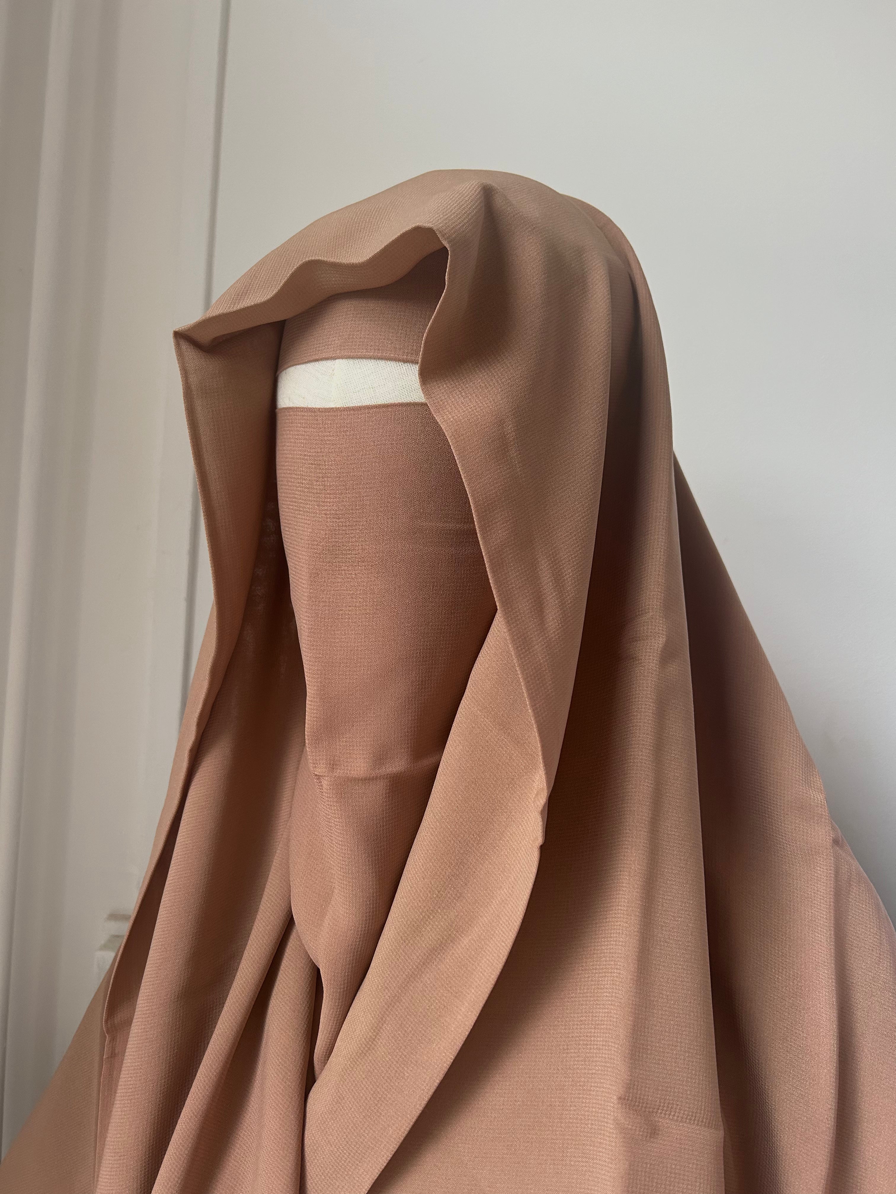 Niqab Camel Brown