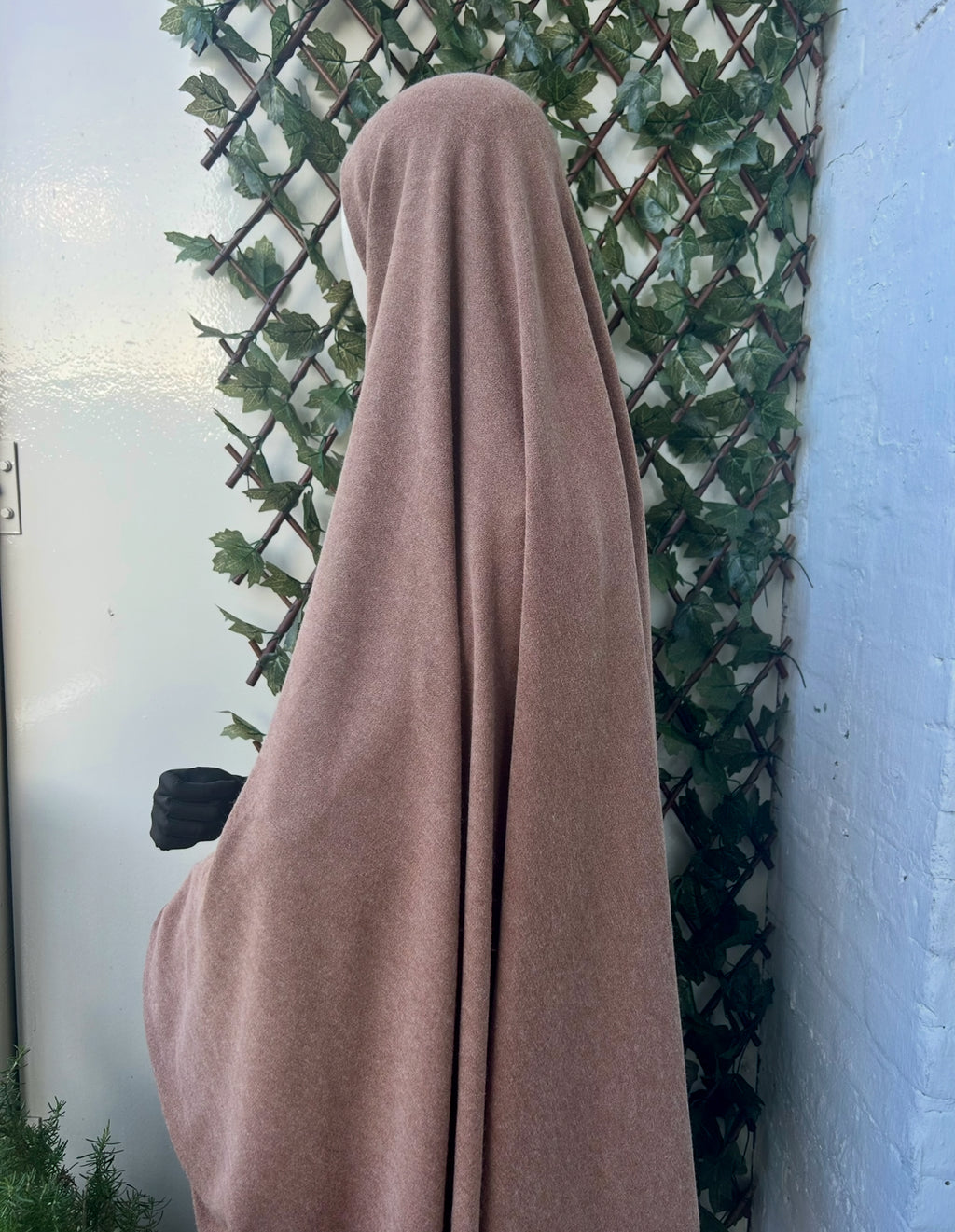 Winter Khimar Camel