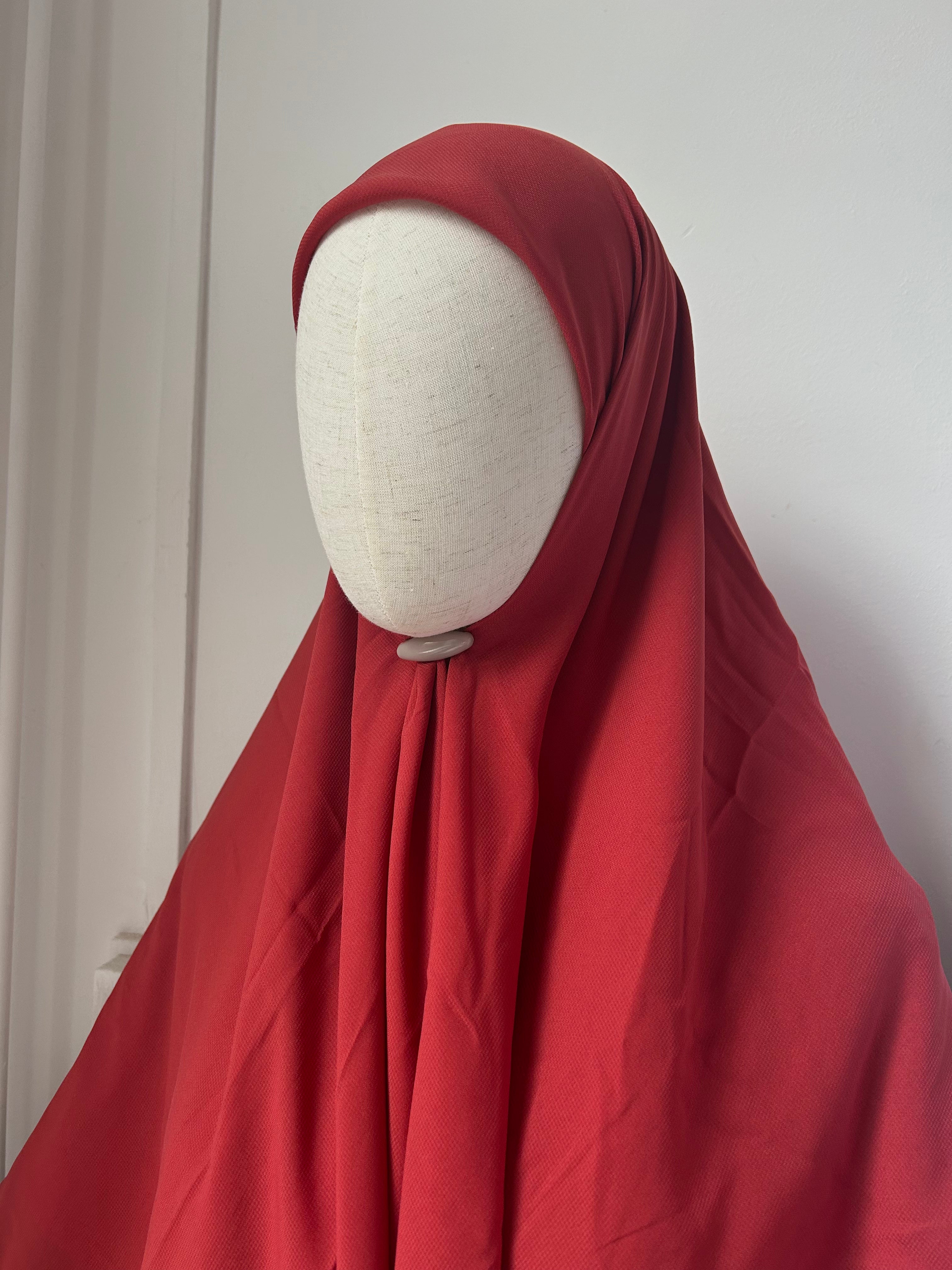Niqab Red Blush
