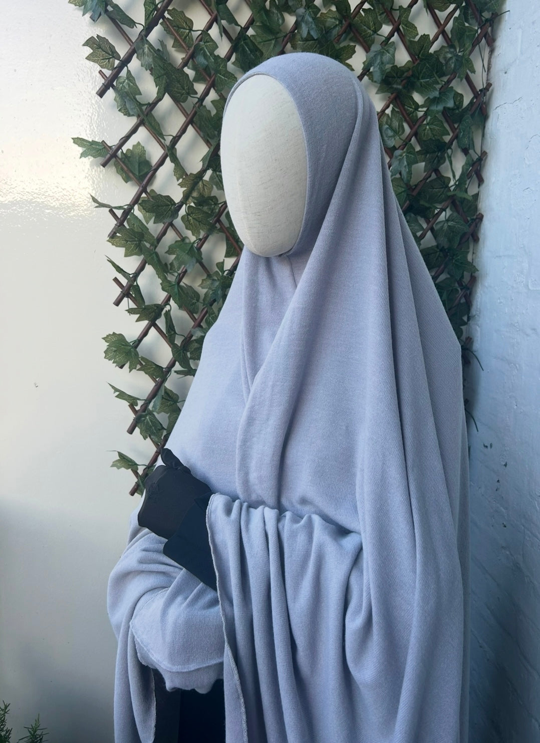 Winter Khimar Grijs