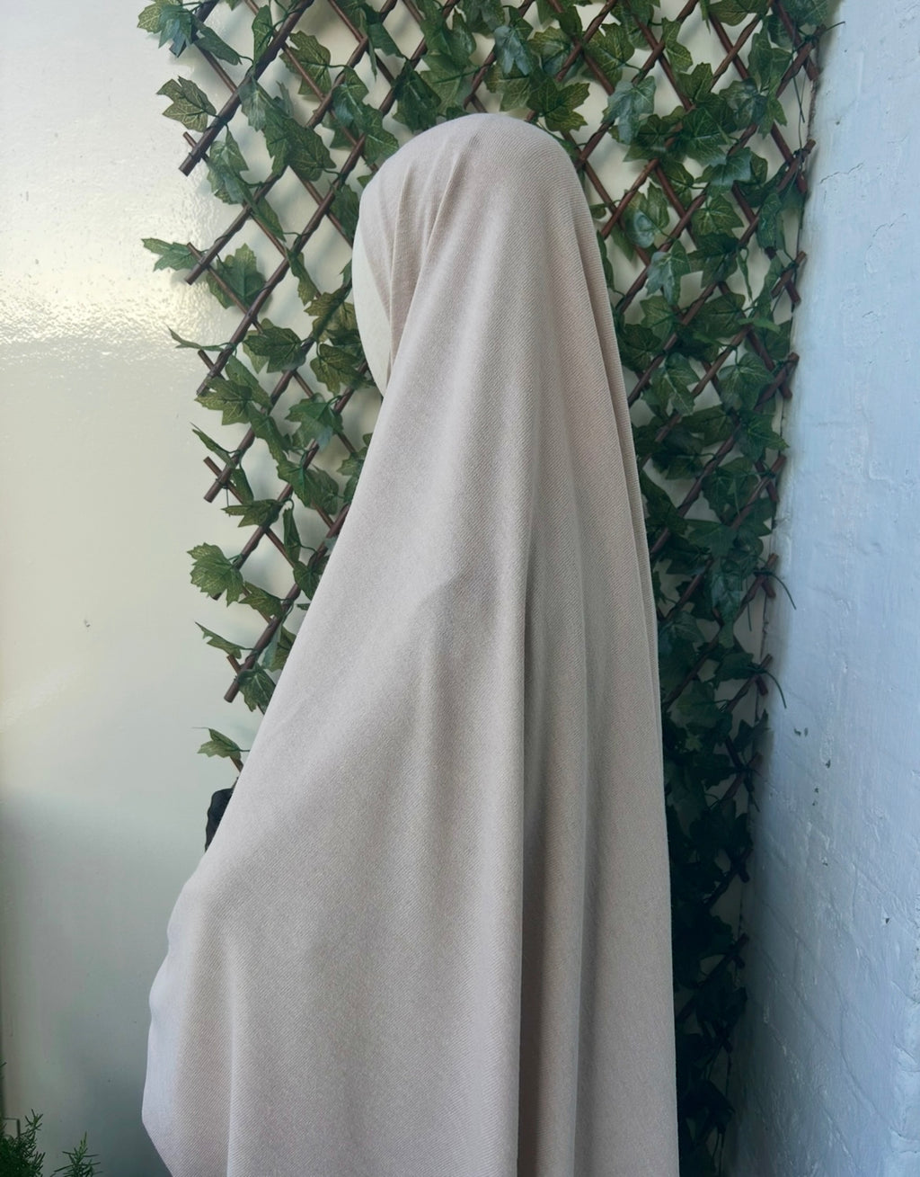 Winter Khimar Beige
