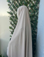 Winter Khimar Beige